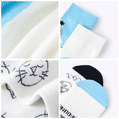 Balloon cute pet graffiti straight socks
