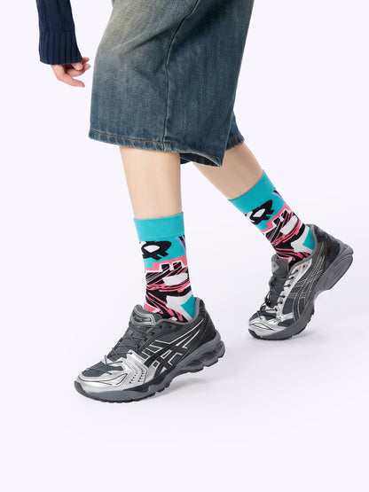 Dopamine Graffiti Skate  Socks