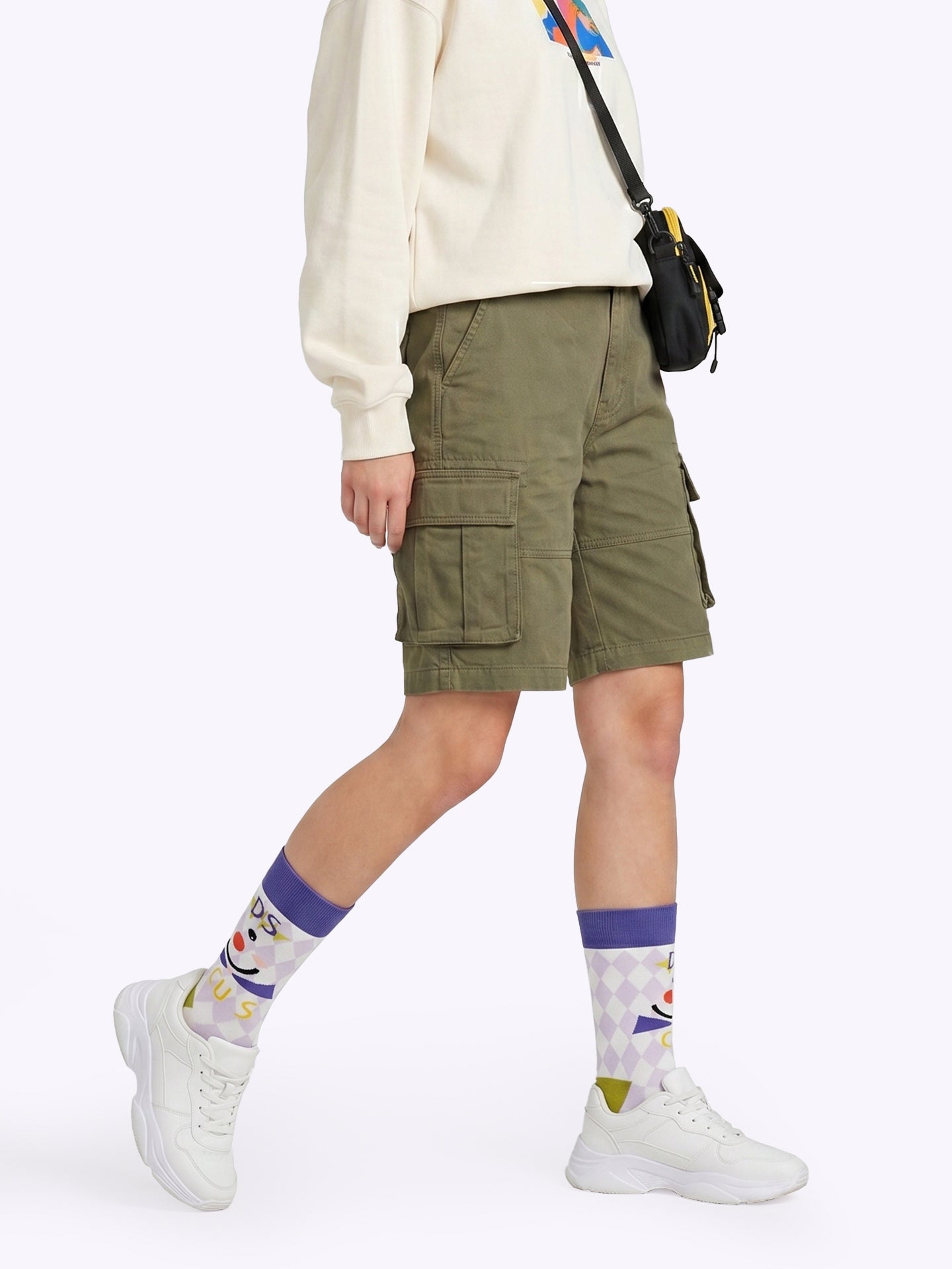 Circus Clown Dopamine Mid-Calf Socks