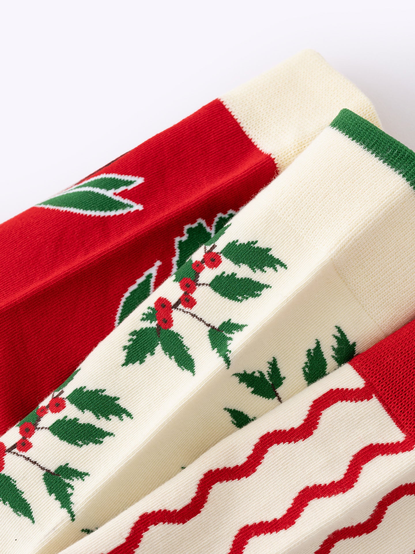 Retro Floral Dopamine Mid-Calf Socks