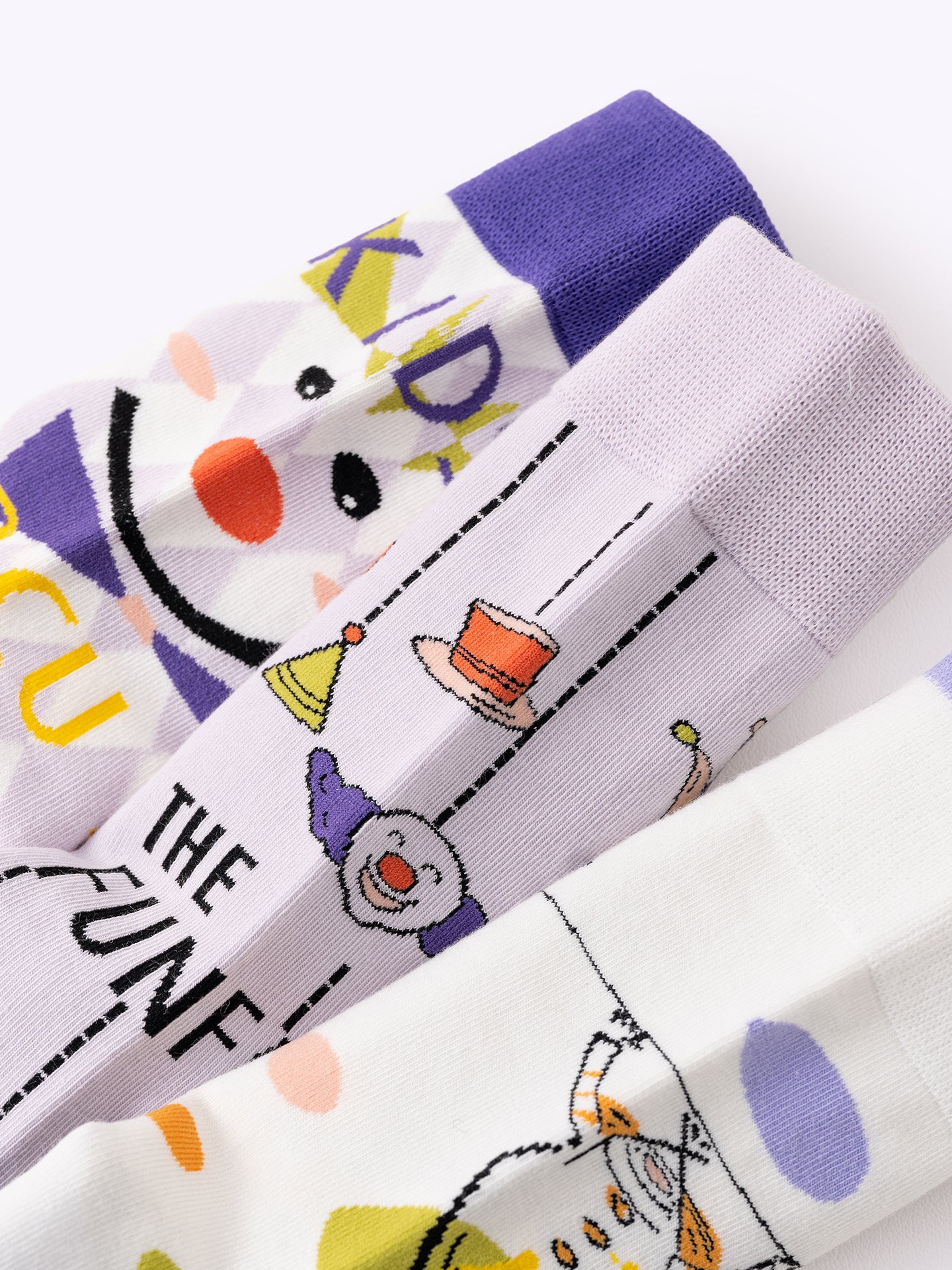 Circus Clown Dopamine Mid-Calf Socks