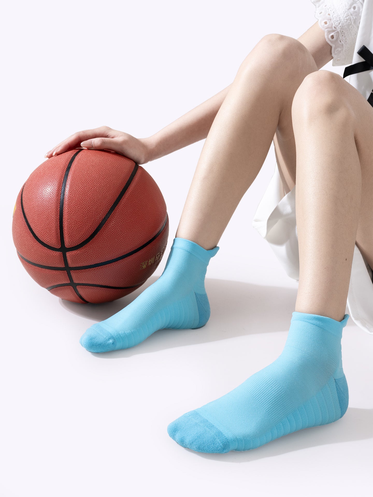 Cushioned Terry Sole Professional Antibacterial Sports Socks