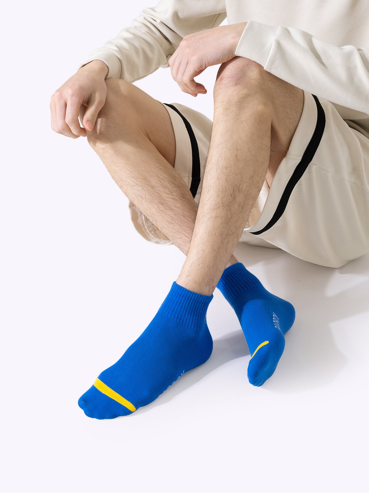 Dopamine Solid-Color Athletic Socks