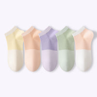 Yellow + Orange + Purple + Green + White